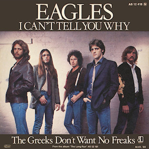 <span class="mw-page-title-main">I Can't Tell You Why</span> 1980 single by Eagles