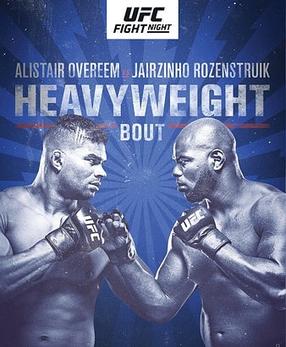 <span class="mw-page-title-main">UFC on ESPN: Overeem vs. Rozenstruik</span> UFC mixed martial arts event in 2019