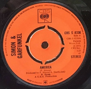 <span class="mw-page-title-main">America (Simon & Garfunkel song)</span> 1968 song written and composed by Paul Simon