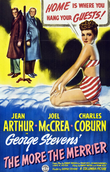 <i>The More the Merrier</i> 1943 film by George Stevens