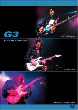 <i>G3: Live in Denver</i> 2004 video by Joe Satriani, Steve Vai & Yngwie J. Malmsteen