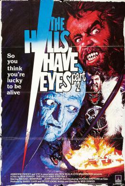 <i>The Hills Have Eyes Part II</i> 1984 film by Wes Craven