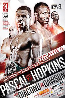 <span class="mw-page-title-main">Jean Pascal vs. Bernard Hopkins II</span> Boxing competition