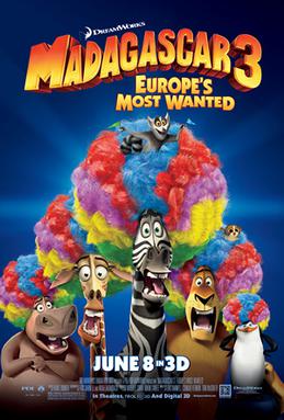 <i>Madagascar 3: Europes Most Wanted</i> 2012 animated comedy film by DreamWorks