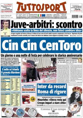 <i>Tuttosport</i> Italian sport newspaper