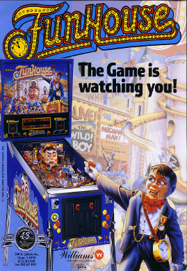 <i>FunHouse</i> (pinball) 1990 pinball machine