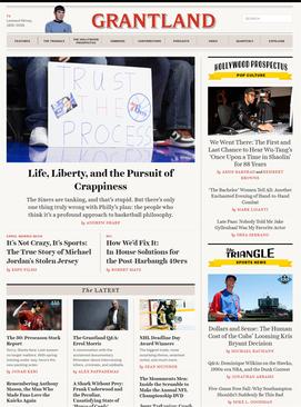 <i>Grantland</i> Sports and pop culture website founded by Bill Simmons and owned by ESPN