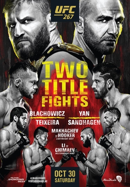 <span class="mw-page-title-main">UFC 267</span> 2021 mixed martial arts event