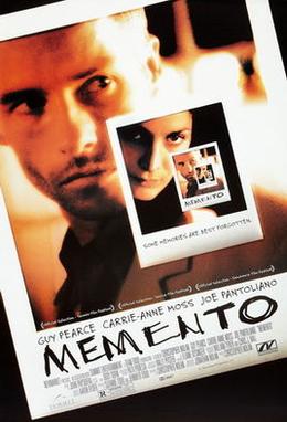 <i>Memento</i> (film) 2000 film by Christopher Nolan