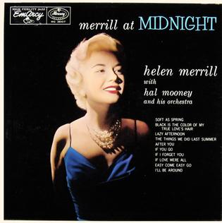 <i>Merrill at Midnight</i> 1957 studio album by Helen Merrill