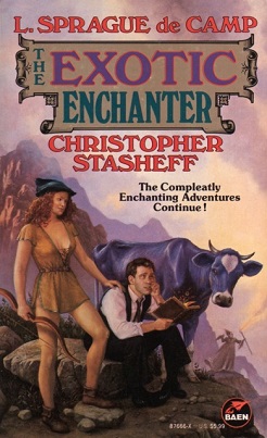 <i>The Exotic Enchanter</i> 1995 anthology edited by L. Sprague de Camp and Christopher Stasheff