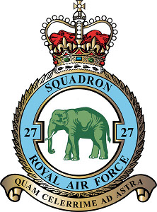 <span class="mw-page-title-main">No. 27 Squadron RAF</span> Flying squadron of the Royal Air Force