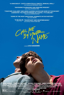 <i>Call Me by Your Name</i> (film) 2017 film by Luca Guadagnino