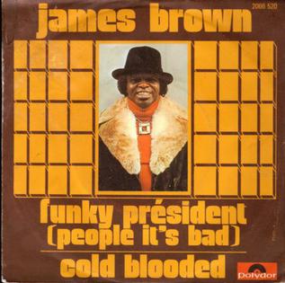 <span class="mw-page-title-main">Funky President (People It's Bad)</span> 1974 single by James Brown