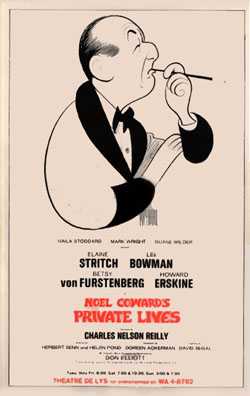 <i>Private Lives</i> 1930 play by Noël Coward