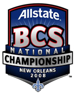 <span class="mw-page-title-main">2008 BCS National Championship Game</span> College football game