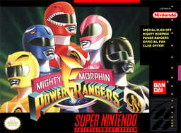 <i>Mighty Morphin Power Rangers</i> (video game) 1994 video game