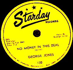 <span class="mw-page-title-main">No Money in This Deal</span> 1954 single by George Jones