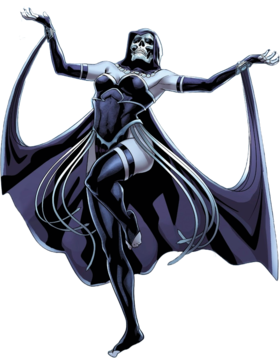 <span class="mw-page-title-main">Death (Marvel Comics)</span> Fictional character in Marvel Comics comic books