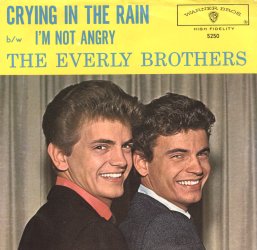 Crying in the Rain 1961 single by Everly Brothers