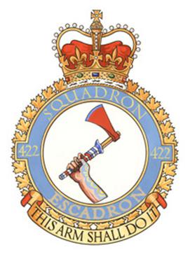 <span class="mw-page-title-main">No. 422 Squadron RCAF</span> Military unit