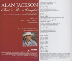 <span class="mw-page-title-main">That'd Be Alright</span> 2002 single by Alan Jackson