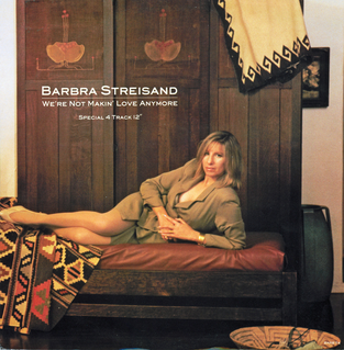 <span class="mw-page-title-main">We're Not Makin' Love Anymore</span> 1989 single by Barbra Streisand