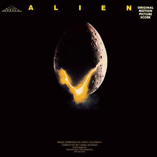 <i>Alien</i> (soundtrack) 1979 soundtrack album by Jerry Goldsmith