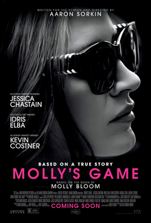 <i>Mollys Game</i> 2017 film by Aaron Sorkin