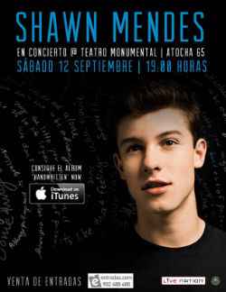 <span class="mw-page-title-main">Shawn's First Headlines</span> 2014–15 concert tour by Shawn Mendes