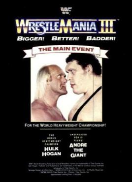 <span class="mw-page-title-main">WrestleMania III</span> 1987 World Wrestling Federation pay-per-view event