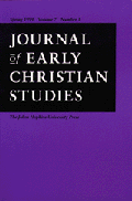 <i>Journal of Early Christian Studies</i> Academic journal