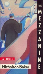 <i>The Mezzanine</i> 1988 novel by Nicholson Baker