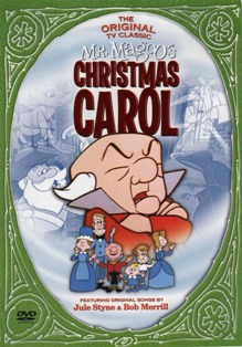 <i>Mister Magoos Christmas Carol</i> 1962 animated musical holiday television special