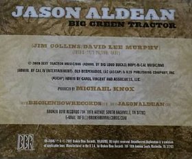 <span class="mw-page-title-main">Big Green Tractor</span> 2009 single by Jason Aldean