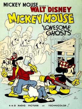 <i>Lonesome Ghosts</i> 1937 Mickey Mouse cartoon