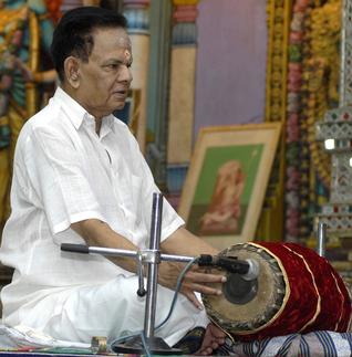 <span class="mw-page-title-main">Vellore G. Ramabhadran</span> Indian mridangam player (1929-2012)