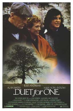 <i>Duet for One</i> 1986 film by Andrei Konchalovsky