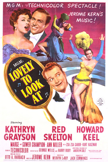 <i>Lovely to Look At</i> 1952 film by Mervyn LeRoy