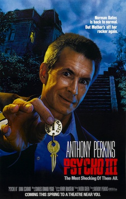 <i>Psycho III</i> 1986 film by Anthony Perkins