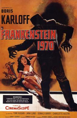 <i>Frankenstein 1970</i> 1958 science fiction horror film directed by Howard W. Koch