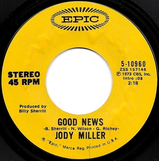 <span class="mw-page-title-main">Good News (Jody Miller song)</span> 1973 single by Jody Miller