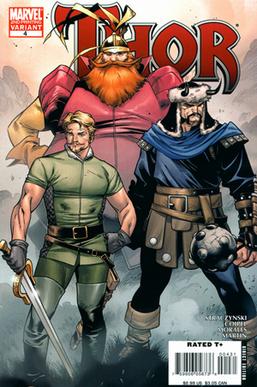 <span class="mw-page-title-main">Warriors Three</span> Group of fictional characters