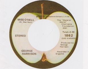 <span class="mw-page-title-main">Miss O'Dell</span> 1973 single by George Harrison