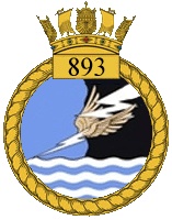 <span class="mw-page-title-main">893 Naval Air Squadron</span> Defunct flying squadron of the Royal Navys Fleet Air Arm