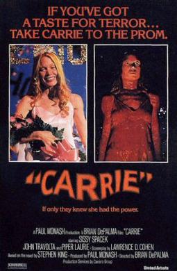 <i>Carrie</i> (1976 film) 1976 film by Brian De Palma