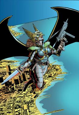 <span class="mw-page-title-main">Hawkwoman</span> Several fictional superheroines all owned by DC Comics