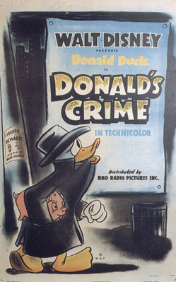 <i>Donalds Crime</i> 1945 Donald Duck cartoon