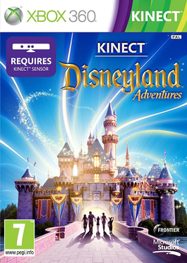 <i>Kinect: Disneyland Adventures</i> 2011 open world video game taking place at Disneyland Park in California