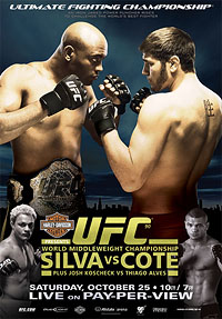 <span class="mw-page-title-main">UFC 90</span> UFC mixed martial arts event in 2008